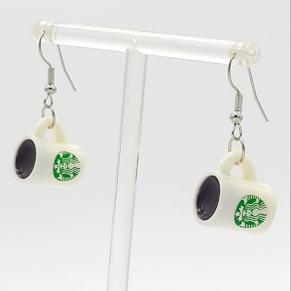 💘 Coffee Mug Earrings 💘